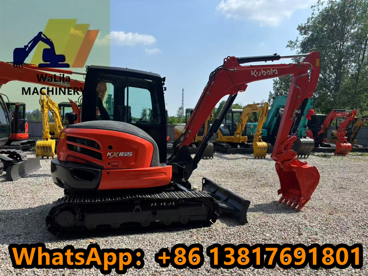 KUBOTA KX165-5 - Μίνι εκσκαφέας: φωτογραφία 1 KUBOTA KX165-5 - Μίνι εκσκαφέας: φωτογραφία 1