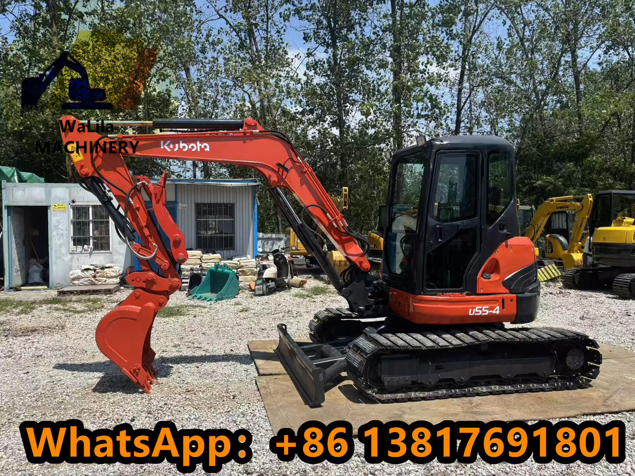 KUBOTA Kubota KX163 KX057 rubber crawler excavator - Μίνι εκσκαφέας: φωτογραφία 1 KUBOTA Kubota KX163 KX057 rubber crawler excavator - Μίνι εκσκαφέας: φωτογραφία 1