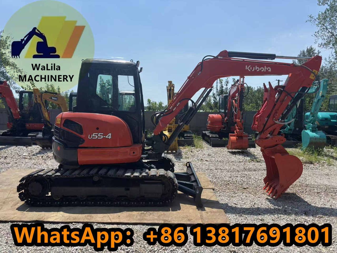 KUBOTA Kubota KX163 KX057 rubber crawler excavator - Μίνι εκσκαφέας: φωτογραφία 2 KUBOTA Kubota KX163 KX057 rubber crawler excavator - Μίνι εκσκαφέας: φωτογραφία 2