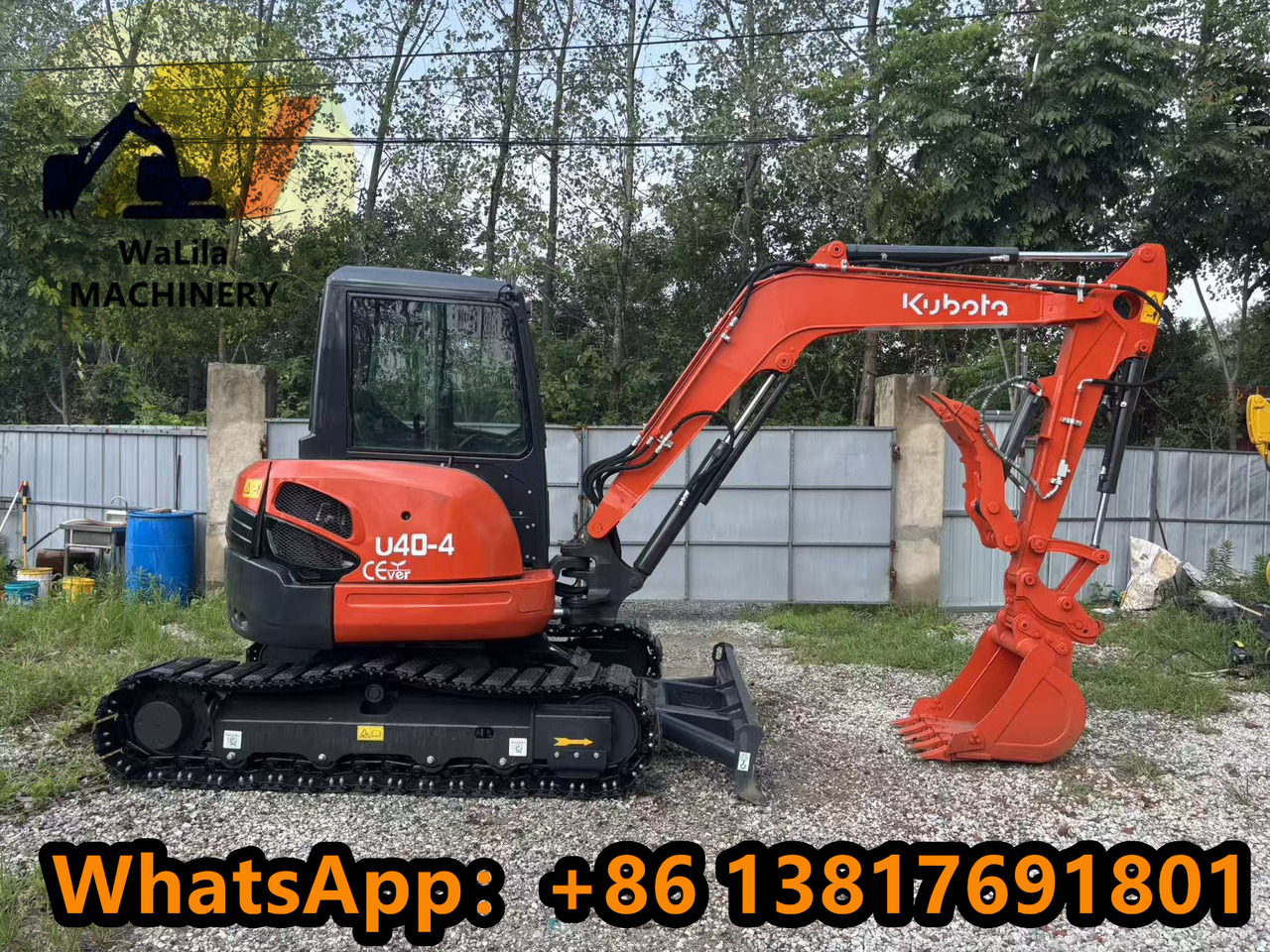 KUBOTA U40 - Μίνι εκσκαφέας: φωτογραφία 1 KUBOTA U40 - Μίνι εκσκαφέας: φωτογραφία 1