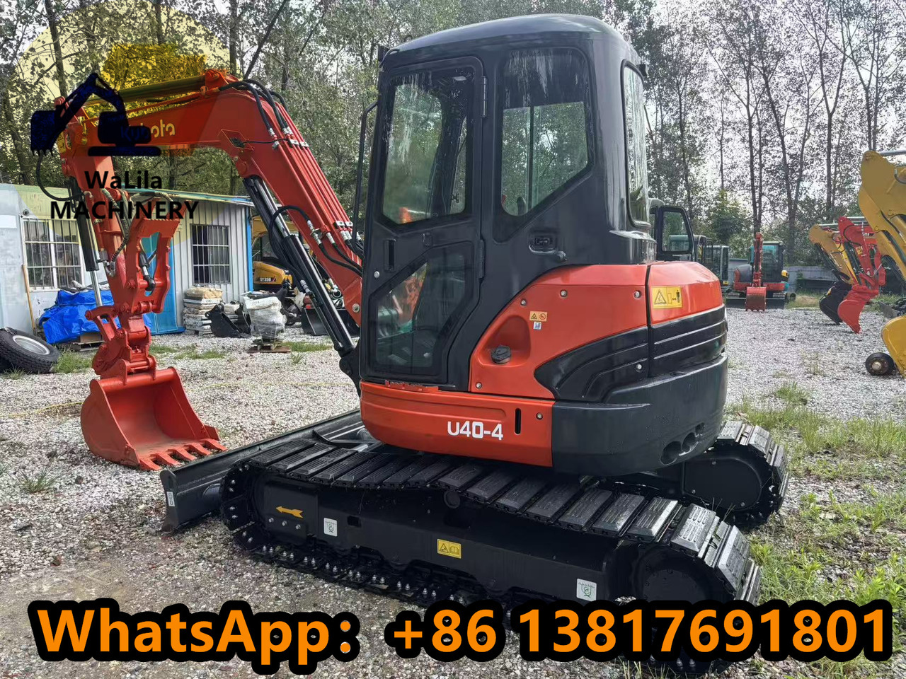 KUBOTA U40 - Μίνι εκσκαφέας: φωτογραφία 5 KUBOTA U40 - Μίνι εκσκαφέας: φωτογραφία 5