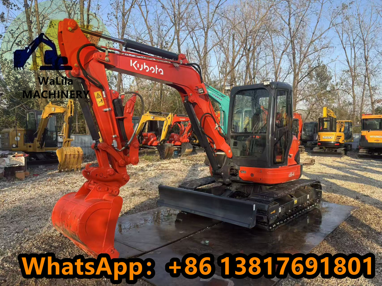 KUBOTA U55-4R - Μίνι εκσκαφέας: φωτογραφία 4 KUBOTA U55-4R - Μίνι εκσκαφέας: φωτογραφία 4