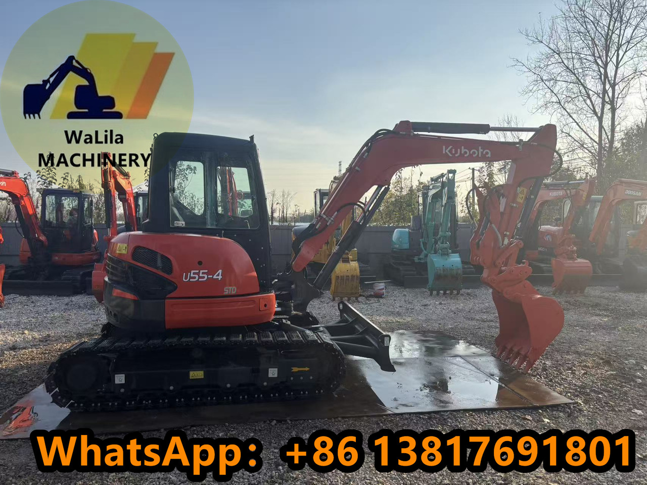 KUBOTA U55-4R - Μίνι εκσκαφέας: φωτογραφία 2 KUBOTA U55-4R - Μίνι εκσκαφέας: φωτογραφία 2