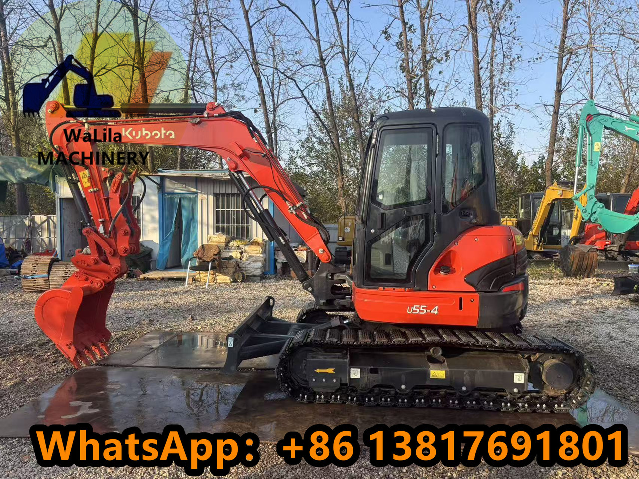 KUBOTA U55-4R - Μίνι εκσκαφέας: φωτογραφία 1 KUBOTA U55-4R - Μίνι εκσκαφέας: φωτογραφία 1