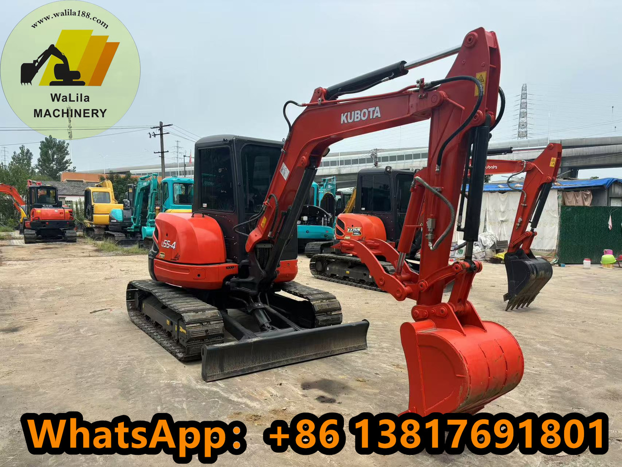 KUBOTA U55 - Μίνι εκσκαφέας: φωτογραφία 4 KUBOTA U55 - Μίνι εκσκαφέας: φωτογραφία 4