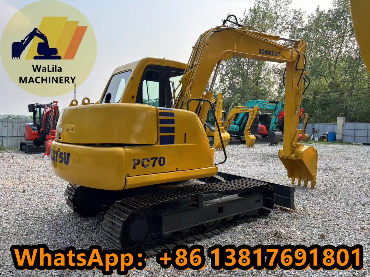 Μίνι εκσκαφέας Komatsu 70-6: φωτογραφία 8