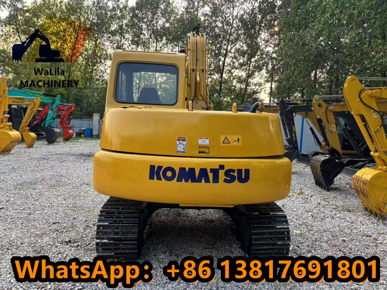 Μίνι εκσκαφέας Komatsu 70-6: φωτογραφία 6