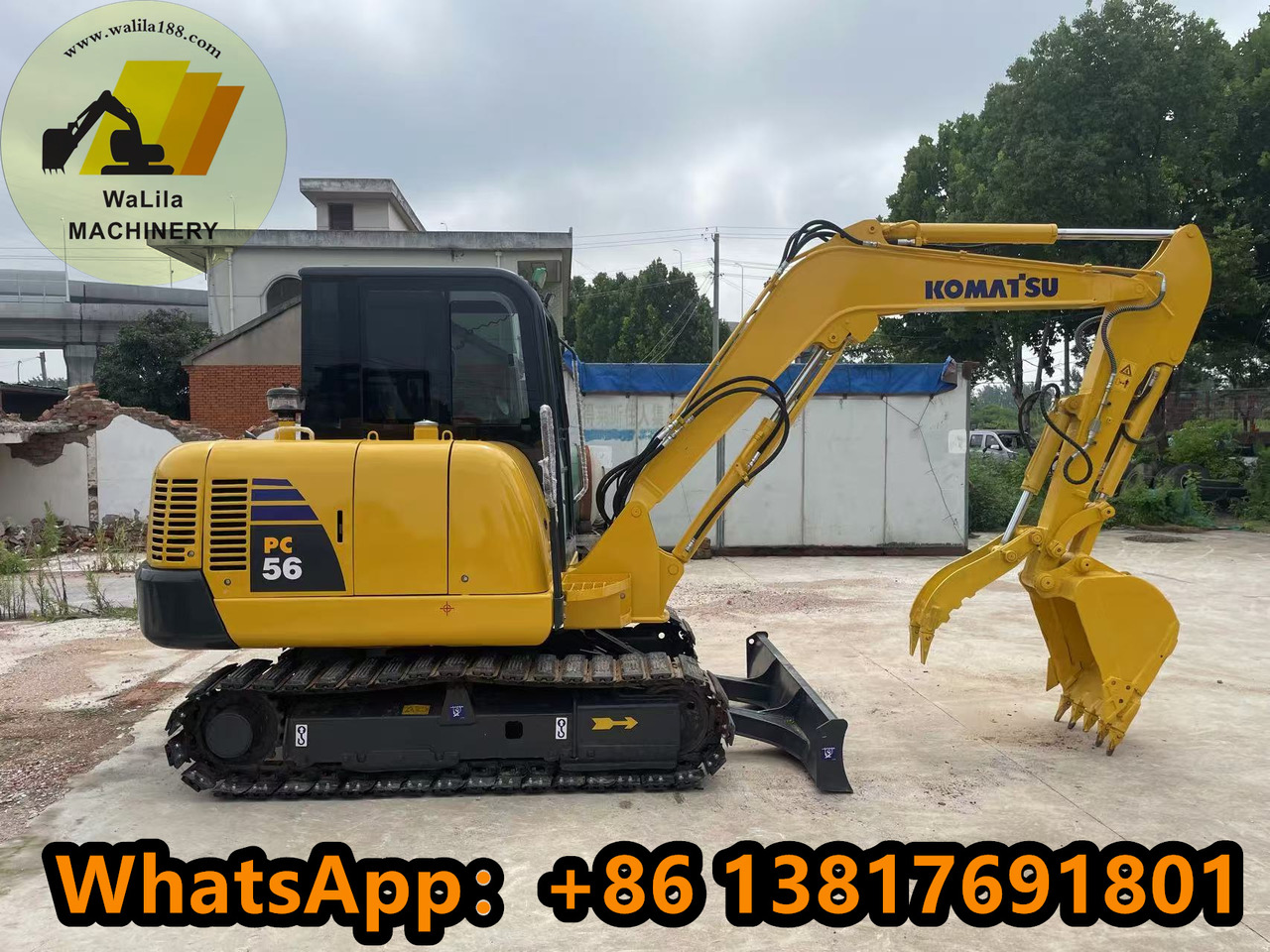 Komatsu PC 56-7 PC56-7 - Μίνι εκσκαφέας: φωτογραφία 1 Komatsu PC 56-7 PC56-7 - Μίνι εκσκαφέας: φωτογραφία 1