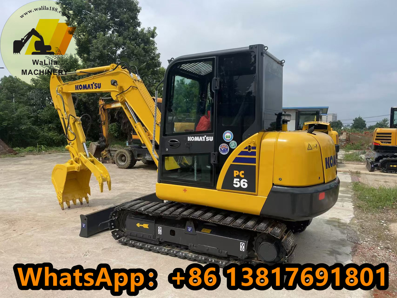 Μίνι εκσκαφέας Komatsu PC 56-7 PC56-7: φωτογραφία 10