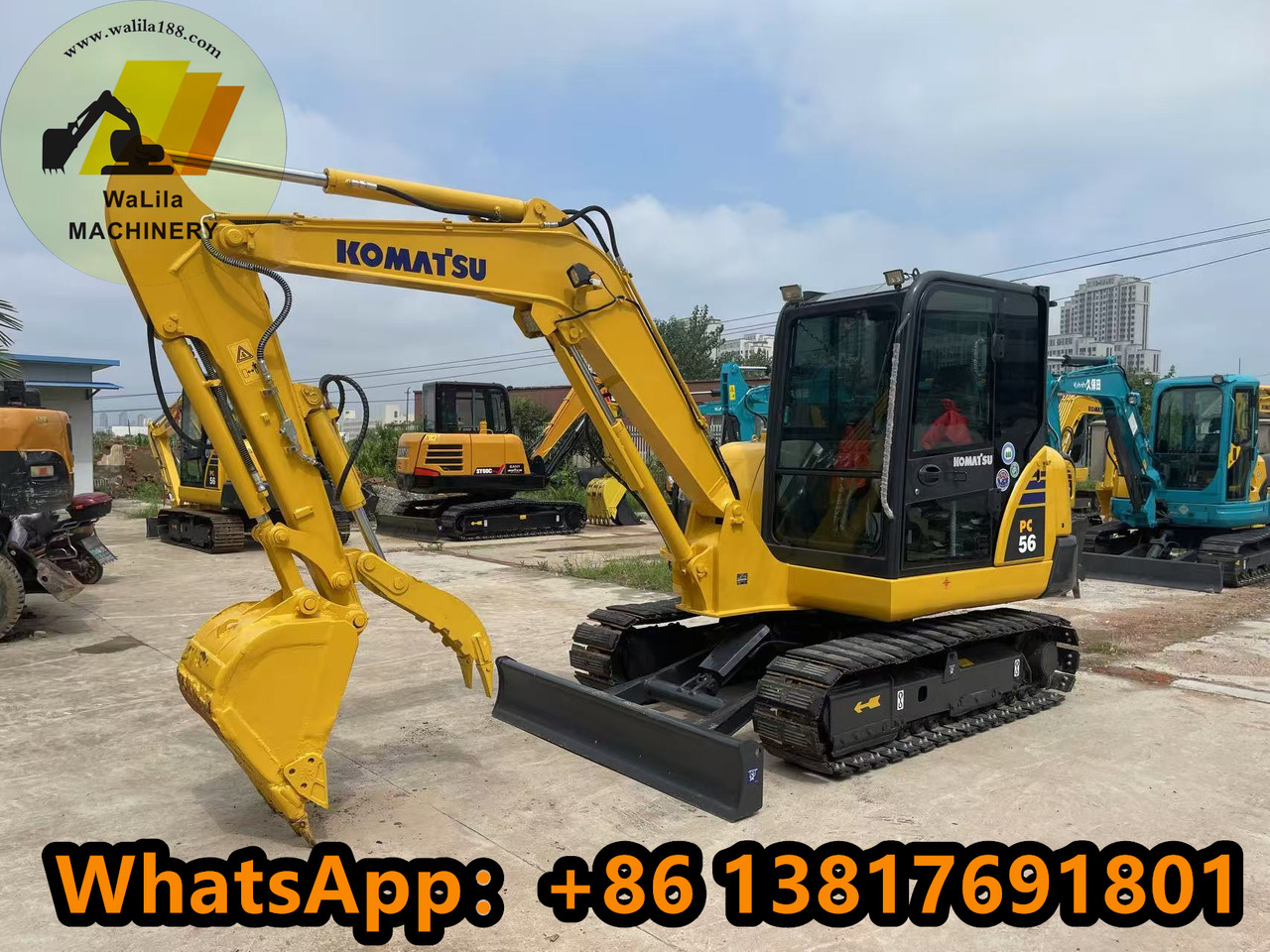 Μίνι εκσκαφέας Komatsu PC 56-7 PC56-7: φωτογραφία 7