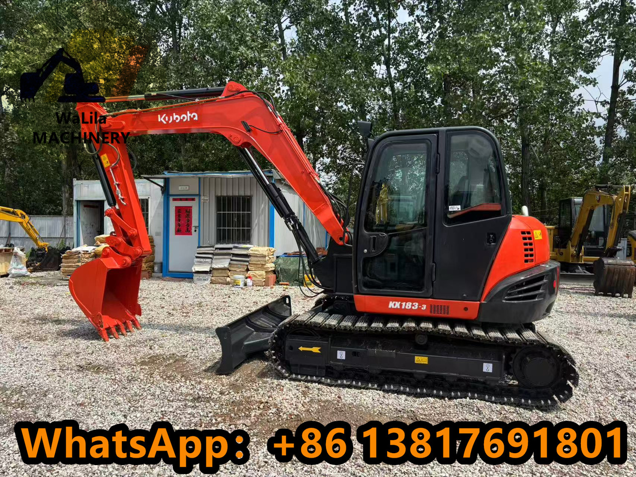 Μίνι εκσκαφέας Kubota Kx183: φωτογραφία 7
