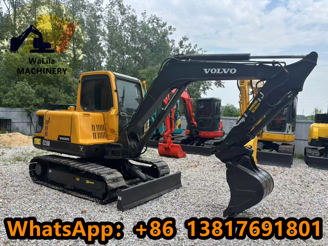 VOLVO EC55 - Μίνι εκσκαφέας: φωτογραφία 4 VOLVO EC55 - Μίνι εκσκαφέας: φωτογραφία 4