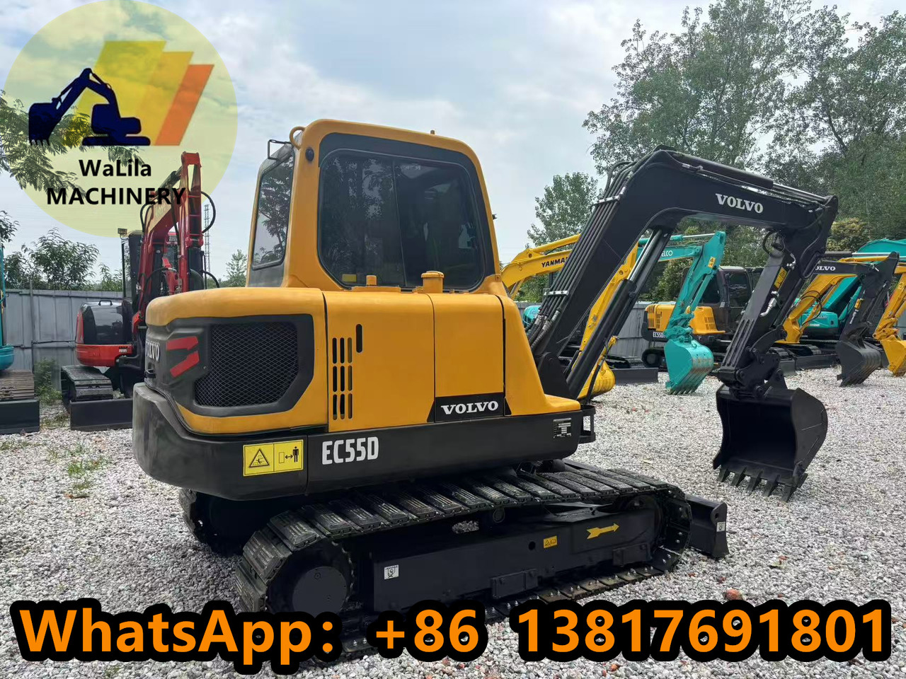 VOLVO EC55 - Μίνι εκσκαφέας: φωτογραφία 3 VOLVO EC55 - Μίνι εκσκαφέας: φωτογραφία 3