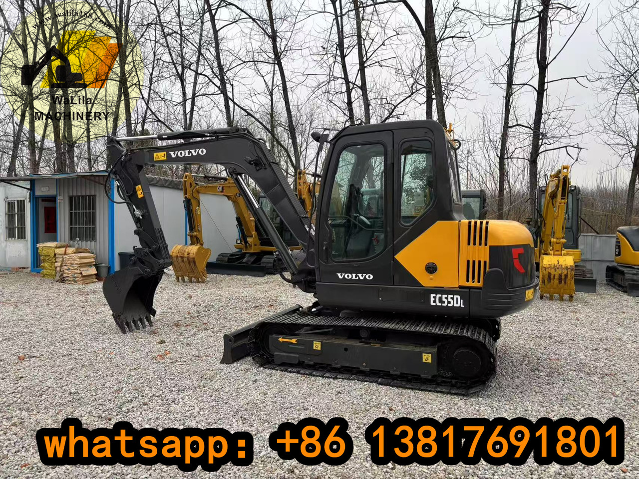 Volvo EC55D - Μίνι εκσκαφέας: φωτογραφία 2 Volvo EC55D - Μίνι εκσκαφέας: φωτογραφία 2