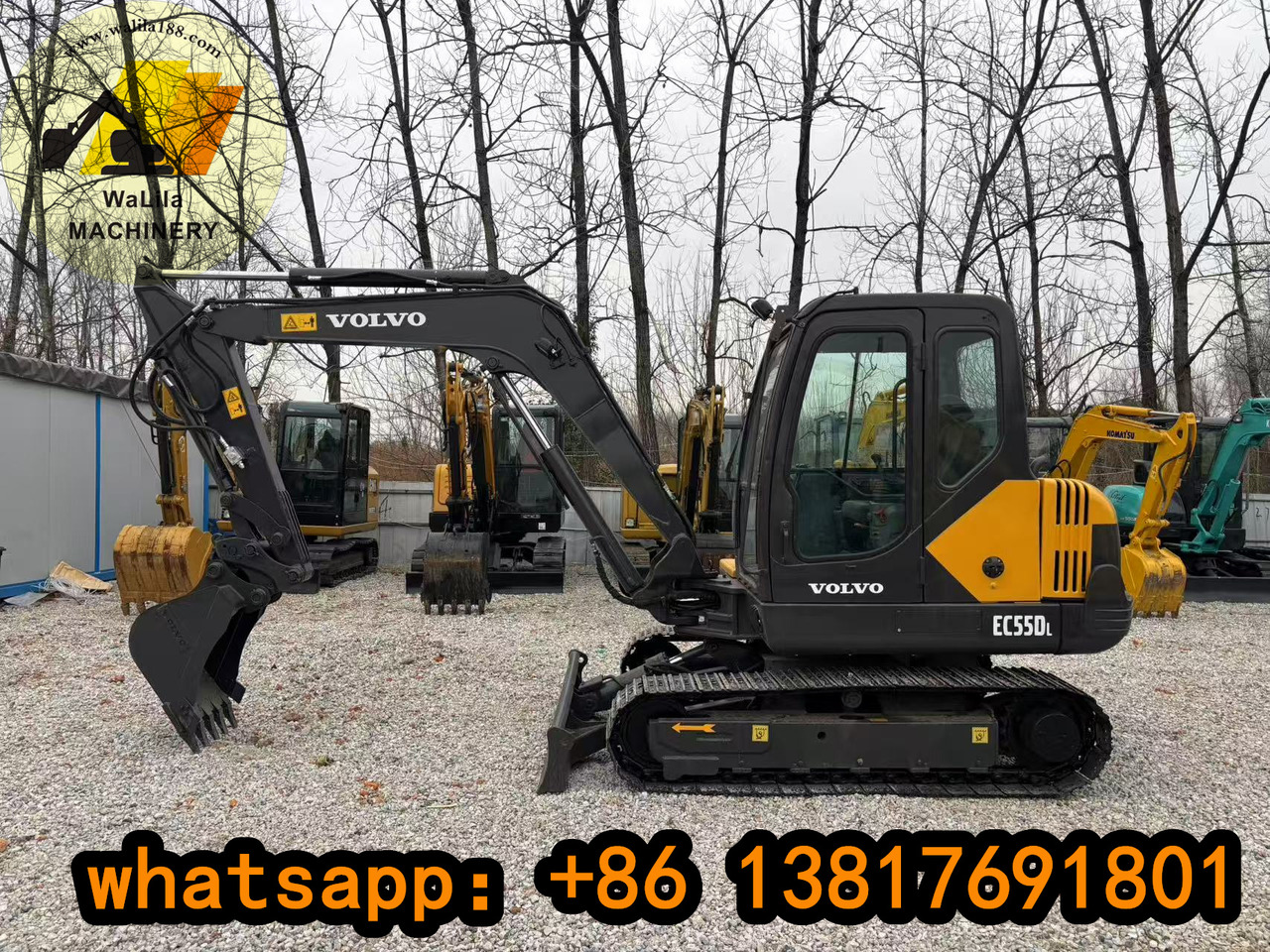 Volvo EC55D - Μίνι εκσκαφέας: φωτογραφία 4 Volvo EC55D - Μίνι εκσκαφέας: φωτογραφία 4