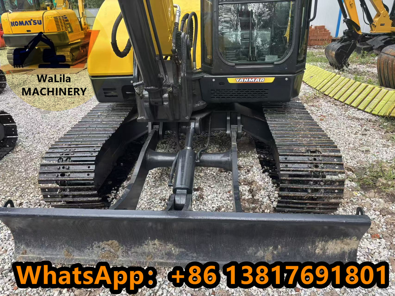 YANMAR VIO 75 - Ερπυστριοφόρος εκσκαφέας: φωτογραφία 5 YANMAR VIO 75 - Ερπυστριοφόρος εκσκαφέας: φωτογραφία 5