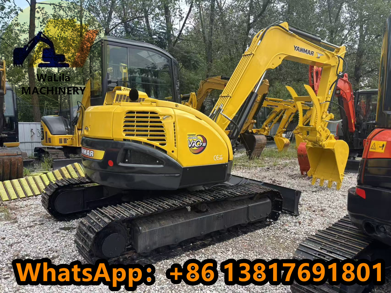 YANMAR VIO 75 - Ερπυστριοφόρος εκσκαφέας: φωτογραφία 1 YANMAR VIO 75 - Ερπυστριοφόρος εκσκαφέας: φωτογραφία 1