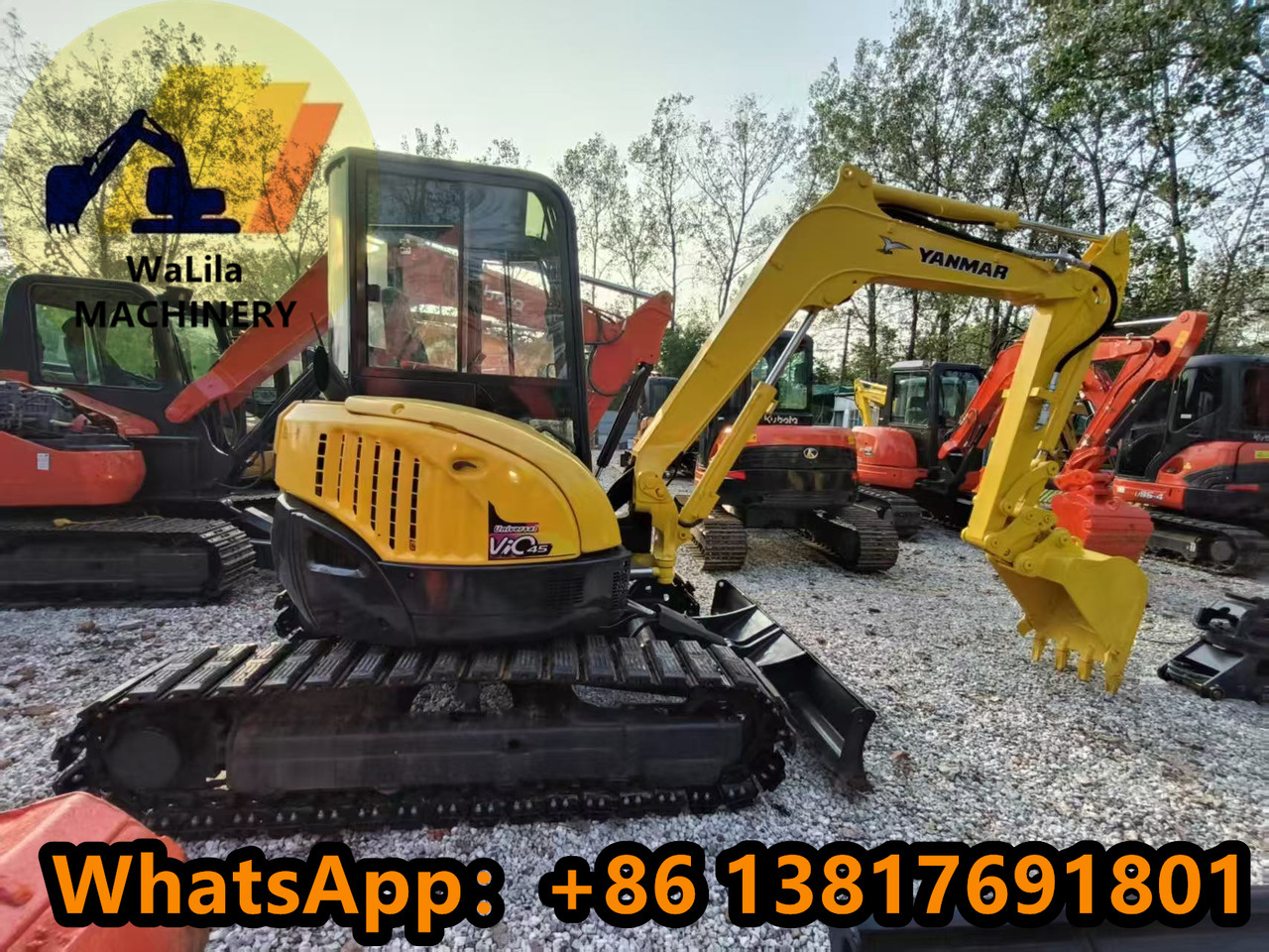 YANMAR VIO45 - Μίνι εκσκαφέας: φωτογραφία 1 YANMAR VIO45 - Μίνι εκσκαφέας: φωτογραφία 1