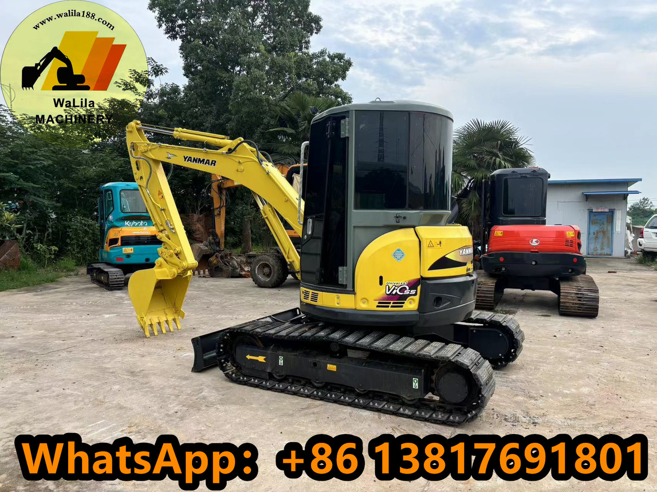 Yanmar Vio 55 Vio55 - Μίνι εκσκαφέας: φωτογραφία 1 Yanmar Vio 55 Vio55 - Μίνι εκσκαφέας: φωτογραφία 1