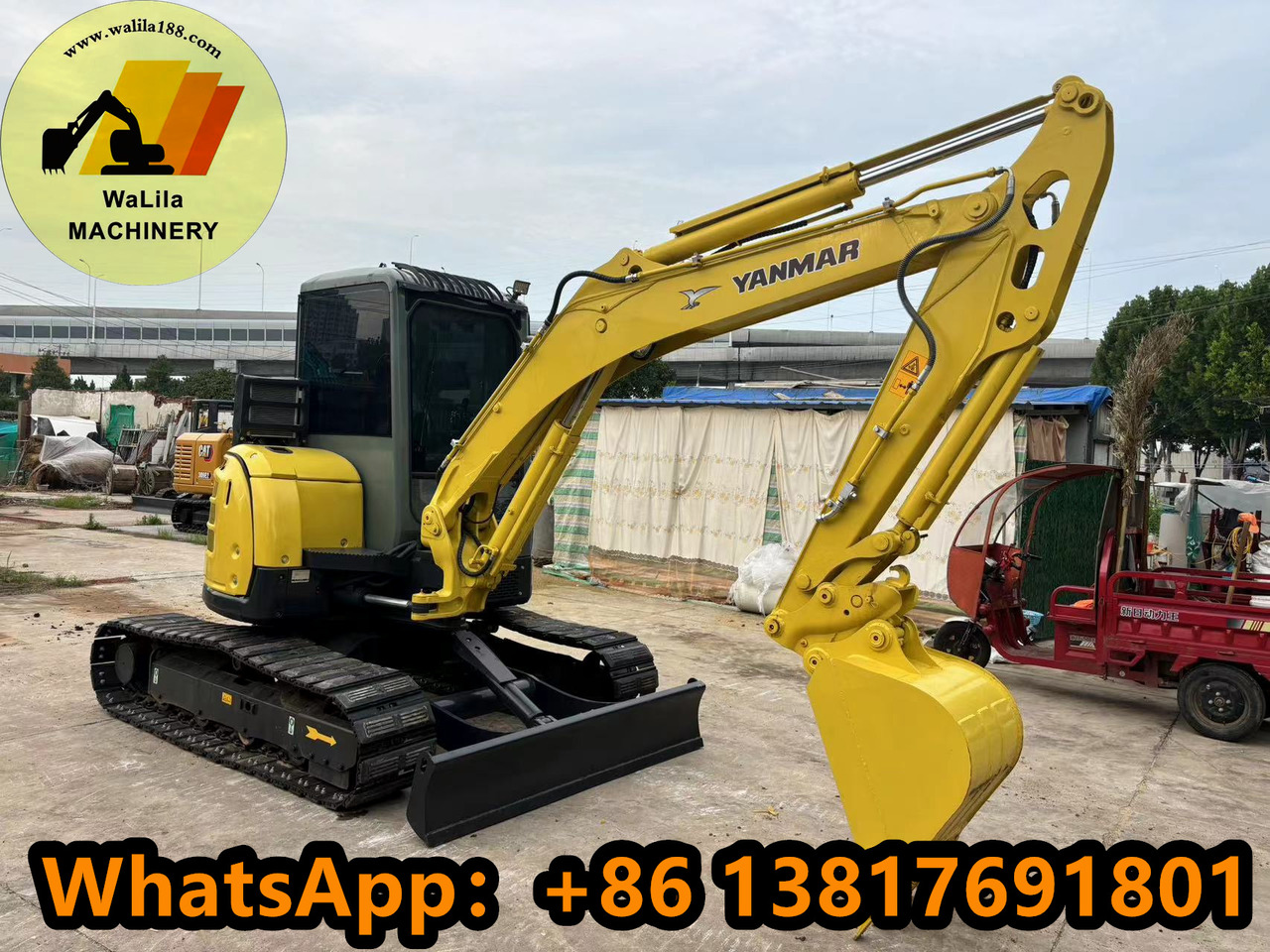 Yanmar Vio 55 Vio55 - Μίνι εκσκαφέας: φωτογραφία 3 Yanmar Vio 55 Vio55 - Μίνι εκσκαφέας: φωτογραφία 3