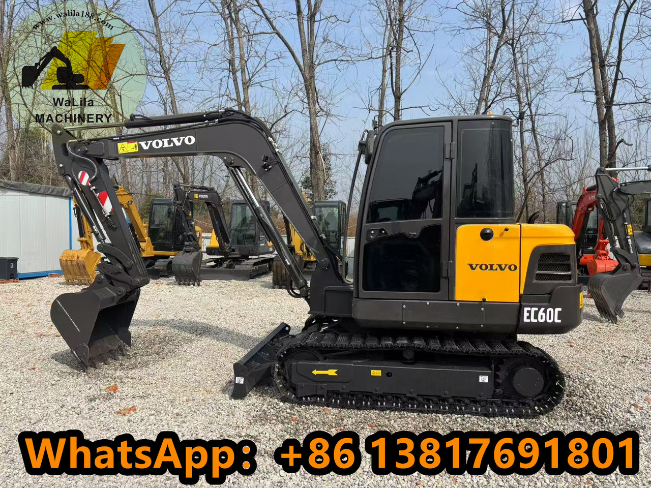 Volvo EC60D - Μίνι εκσκαφέας: φωτογραφία 1 Volvo EC60D - Μίνι εκσκαφέας: φωτογραφία 1