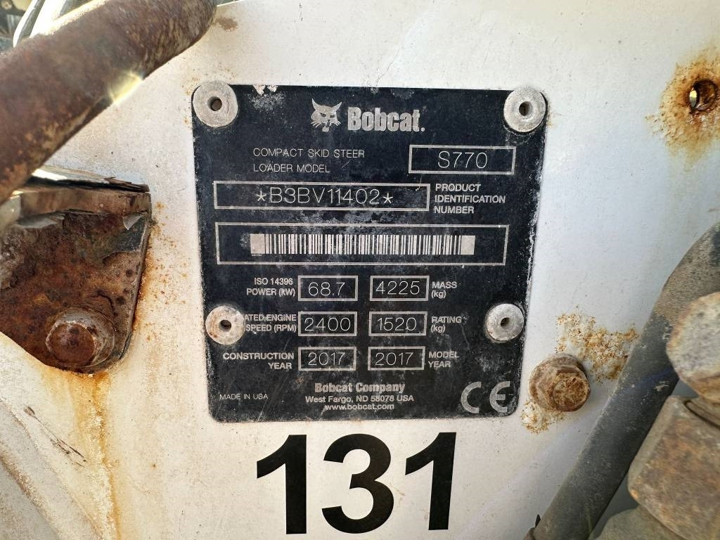 Bobcat S 770 FOR PARTS - Φορτωτής πλάγιας ολίσθησης: φωτογραφία 5 Bobcat S 770 FOR PARTS - Φορτωτής πλάγιας ολίσθησης: φωτογραφία 5