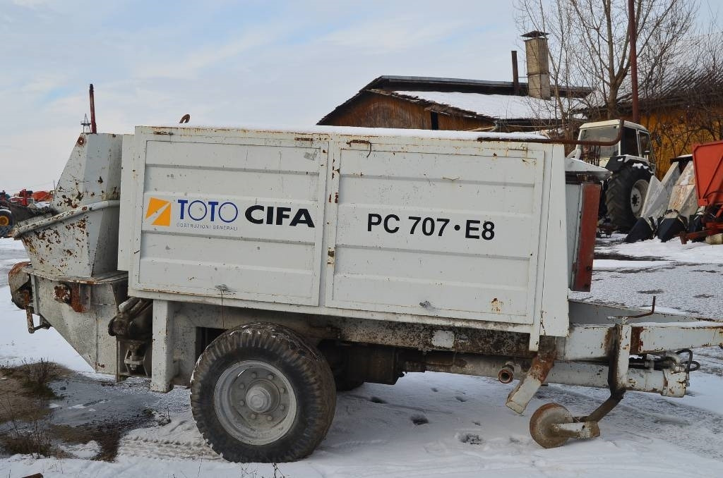 Cifa PC 707 - Σταθερή αντλία σκυροδέματος: φωτογραφία 1 Cifa PC 707 - Σταθερή αντλία σκυροδέματος: φωτογραφία 1
