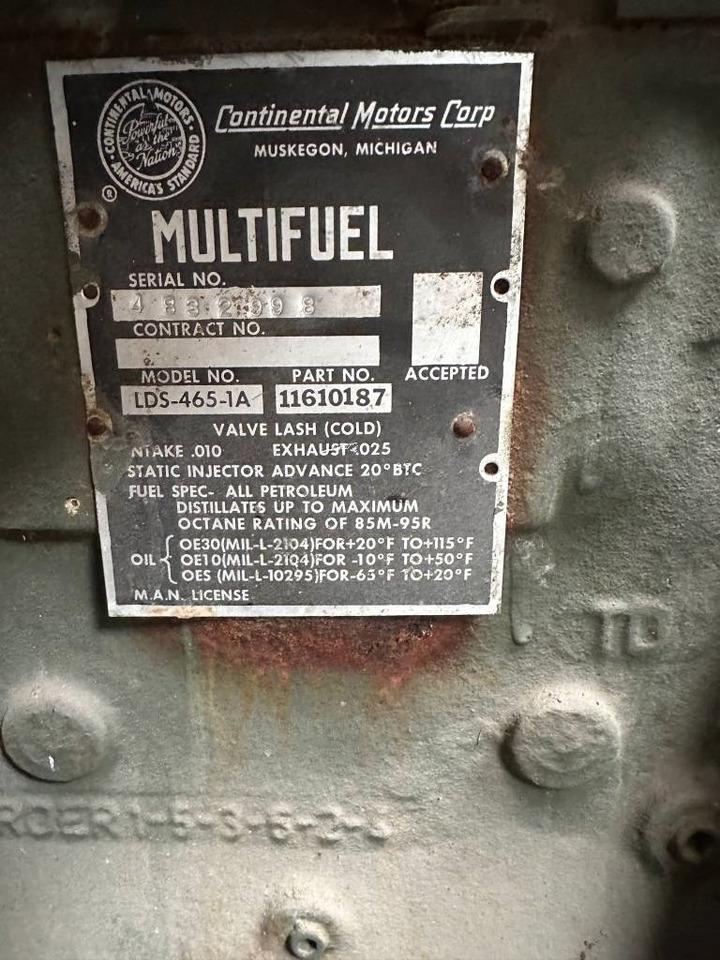 Continental LDS-465-1A - Κινητήρας για Κατασκευή μηχανήματα: φωτογραφία 2 Continental LDS-465-1A - Κινητήρας για Κατασκευή μηχανήματα: φωτογραφία 2