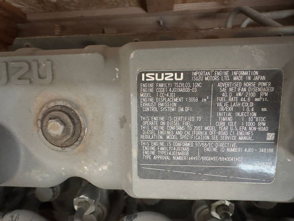 Isuzu CC-4JG1 ENGINE - Κινητήρας για Κατασκευή μηχανήματα: φωτογραφία 4 Isuzu CC-4JG1 ENGINE - Κινητήρας για Κατασκευή μηχανήματα: φωτογραφία 4