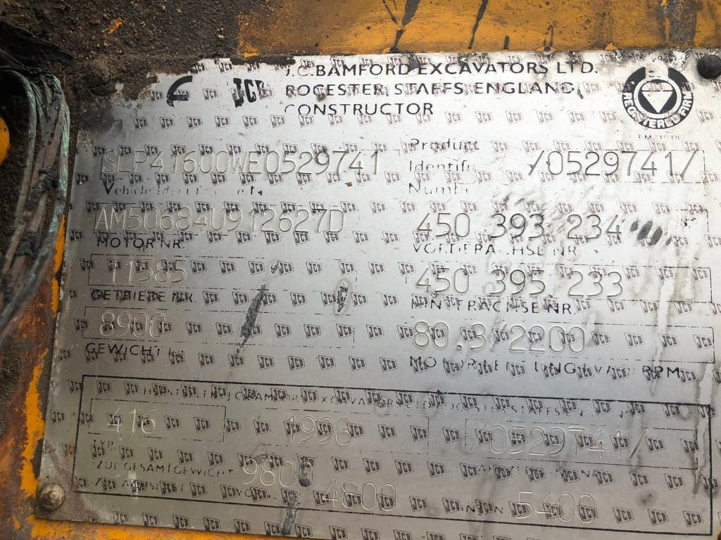 JCB 416 B FOR PARTS - Ελαστιχοφόρος φορτωτής: φωτογραφία 5 JCB 416 B FOR PARTS - Ελαστιχοφόρος φορτωτής: φωτογραφία 5