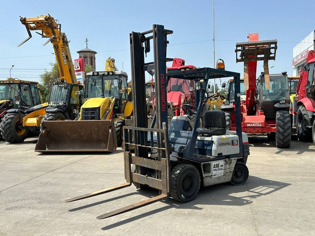 Komatsu FG 15 HT-15 - Περονοφόρο όχημα: φωτογραφία 1 Komatsu FG 15 HT-15 - Περονοφόρο όχημα: φωτογραφία 1
