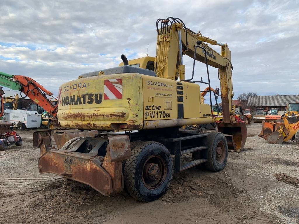 Komatsu PW 170 ES - Τροχοφόρος εκσκαφέας: φωτογραφία 4 Komatsu PW 170 ES - Τροχοφόρος εκσκαφέας: φωτογραφία 4