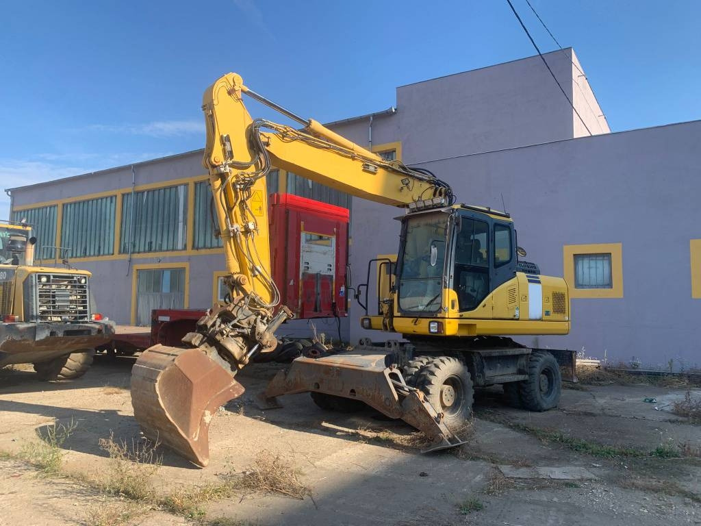 Komatsu PW180-E0+Engcon Rototilt - Τροχοφόρος εκσκαφέας: φωτογραφία 1 Komatsu PW180-E0+Engcon Rototilt - Τροχοφόρος εκσκαφέας: φωτογραφία 1