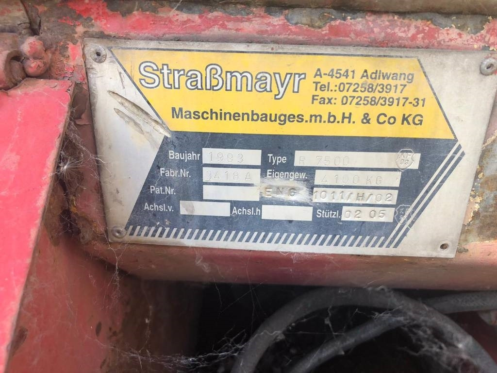 Ασφαλτοδιανομέας Strassmayr R7500: φωτογραφία 7