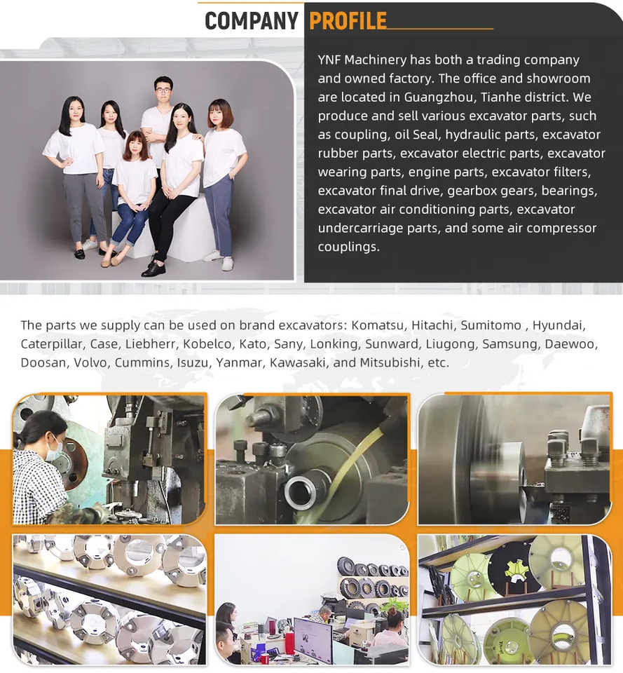 Καινούριο Συμπλέκτης και ανταλλακτικά YNF Excavator Engine Coupling Size 80 80A 80AS CF-A-080-S0 CF-A-080-O0 Excavator Pump Coupling: φωτογραφία 7 Καινούριο Συμπλέκτης και ανταλλακτικά YNF Excavator Engine Coupling Size 80 80A 80AS CF-A-080-S0 CF-A-080-O0 Excavator Pump Coupling: φωτογραφία 7