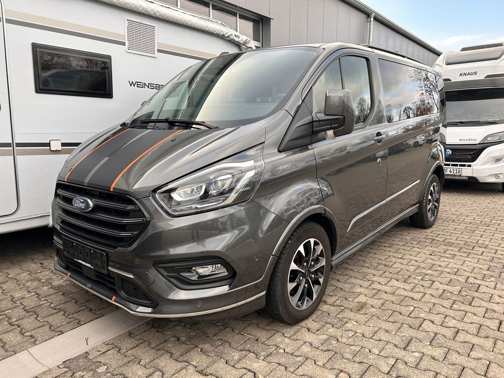 Μικρό λεωφορείο, Επιβατικό βαν Ford Transit Custom Sport *vollwertiger Camperausbau*: φωτογραφία 1