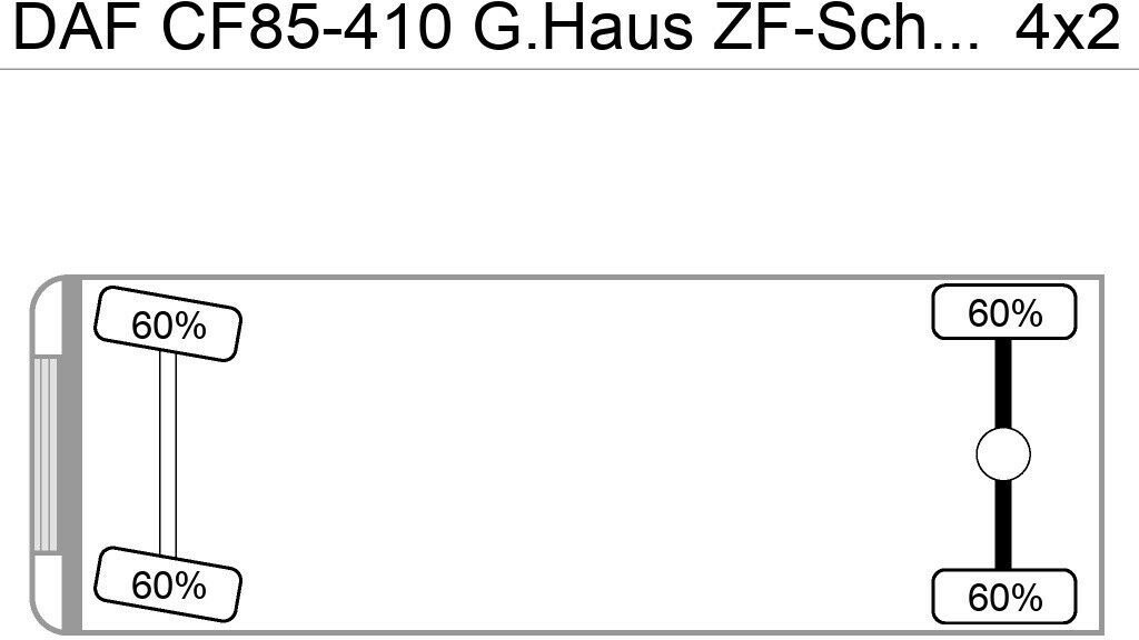 DAF CF85-410 G.Haus ZF-Schalter German Truck - Τράκτορας: φωτογραφία 4 DAF CF85-410 G.Haus ZF-Schalter German Truck - Τράκτορας: φωτογραφία 4