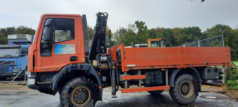 Iveco ML110-220 4x4 mit Kran+Funk - Φορτηγό με ανοιχτή καρότσα, Φορτηγό με γερανό: φωτογραφία 3 Iveco ML110-220 4x4 mit Kran+Funk - Φορτηγό με ανοιχτή καρότσα, Φορτηγό με γερανό: φωτογραφία 3