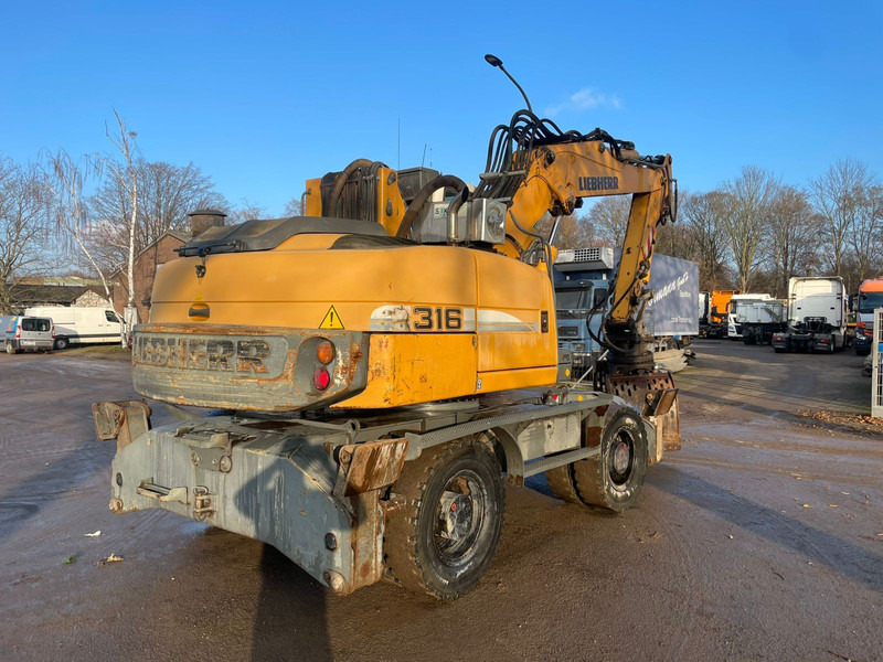 Liebherr A 316 - Τροχοφόρος εκσκαφέας: φωτογραφία 3 Liebherr A 316 - Τροχοφόρος εκσκαφέας: φωτογραφία 3