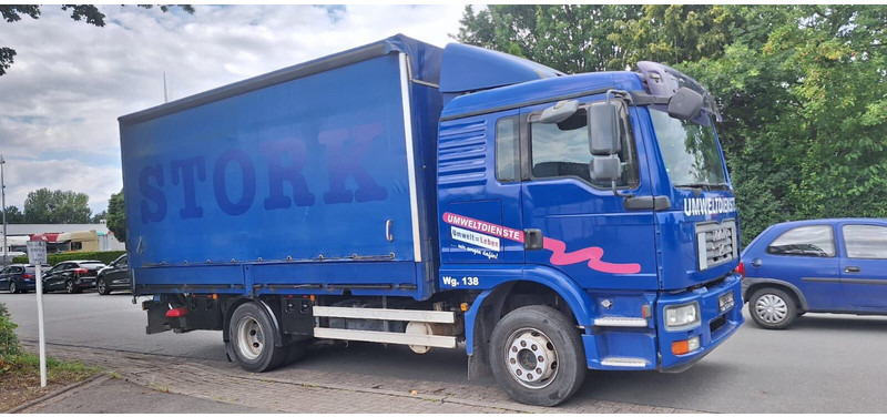 MAN 12.250 TGM - Φορτηγό μουσαμάς: φωτογραφία 3 MAN 12.250 TGM - Φορτηγό μουσαμάς: φωτογραφία 3