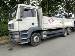 MAN 26.320 Pritsche mit Kran Tirre 170 - Φορτηγό με ανοιχτή καρότσα, Φορτηγό με γερανό: φωτογραφία 1 MAN 26.320 Pritsche mit Kran Tirre 170 - Φορτηγό με ανοιχτή καρότσα, Φορτηγό με γερανό: φωτογραφία 1