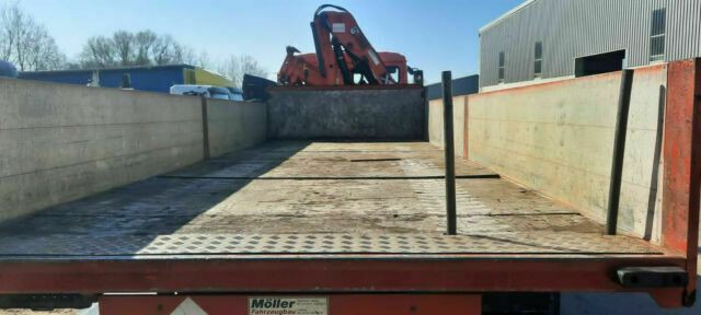 MAN ME18.284 mit Kran Not Aus Hiab 122B - Φορτηγό με ανοιχτή καρότσα, Φορτηγό με γερανό: φωτογραφία 5 MAN ME18.284 mit Kran Not Aus Hiab 122B - Φορτηγό με ανοιχτή καρότσα, Φορτηγό με γερανό: φωτογραφία 5