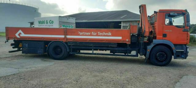 MAN TG-M18.280PS Hiab 111B-2 mit Funk - Φορτηγό με ανοιχτή καρότσα, Φορτηγό με γερανό: φωτογραφία 4 MAN TG-M18.280PS Hiab 111B-2 mit Funk - Φορτηγό με ανοιχτή καρότσα, Φορτηγό με γερανό: φωτογραφία 4