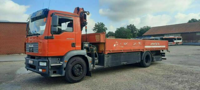 MAN TG-M18.280PS Hiab 111B-2 mit Funk - Φορτηγό με ανοιχτή καρότσα, Φορτηγό με γερανό: φωτογραφία 5 MAN TG-M18.280PS Hiab 111B-2 mit Funk - Φορτηγό με ανοιχτή καρότσα, Φορτηγό με γερανό: φωτογραφία 5