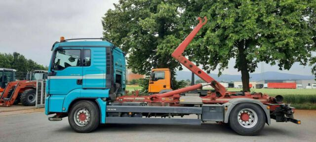 MAN TGS 18.440 Abroller mit Funk +Kran vor. - Φορτηγό φόρτωσης γάντζου, Φορτηγό με γερανό: φωτογραφία 4 MAN TGS 18.440 Abroller mit Funk +Kran vor. - Φορτηγό φόρτωσης γάντζου, Φορτηγό με γερανό: φωτογραφία 4