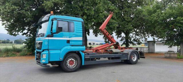 MAN TGS 18.440 Abroller mit Funk +Kran vor - Φορτηγό φόρτωσης γάντζου, Φορτηγό με γερανό: φωτογραφία 5 MAN TGS 18.440 Abroller mit Funk +Kran vor - Φορτηγό φόρτωσης γάντζου, Φορτηγό με γερανό: φωτογραφία 5