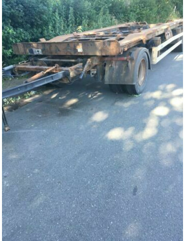 Meiller K18 ZL5,0 Deutsches Fahrzeug - Ρυμούλκα μεταφοράς εμπορευματοκιβωτίων/ Κινητό αμάξωμα: φωτογραφία 3 Meiller K18 ZL5,0 Deutsches Fahrzeug - Ρυμούλκα μεταφοράς εμπορευματοκιβωτίων/ Κινητό αμάξωμα: φωτογραφία 3