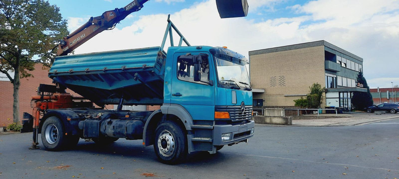 Mercedes-Benz 1828K 4x2 Kipper KRAN+Funk/Greifer - Φορτηγό ανατρεπόμενο, Φορτηγό με γερανό: φωτογραφία 2 Mercedes-Benz 1828K 4x2 Kipper KRAN+Funk/Greifer - Φορτηγό ανατρεπόμενο, Φορτηγό με γερανό: φωτογραφία 2