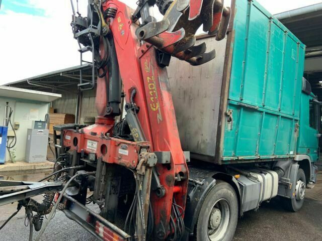 Mercedes-Benz 1841K 4x2 Actros Kipper mit Kran+Greifer - Φορτηγό ανατρεπόμενο, Φορτηγό με γερανό: φωτογραφία 5 Mercedes-Benz 1841K 4x2 Actros Kipper mit Kran+Greifer - Φορτηγό ανατρεπόμενο, Φορτηγό με γερανό: φωτογραφία 5