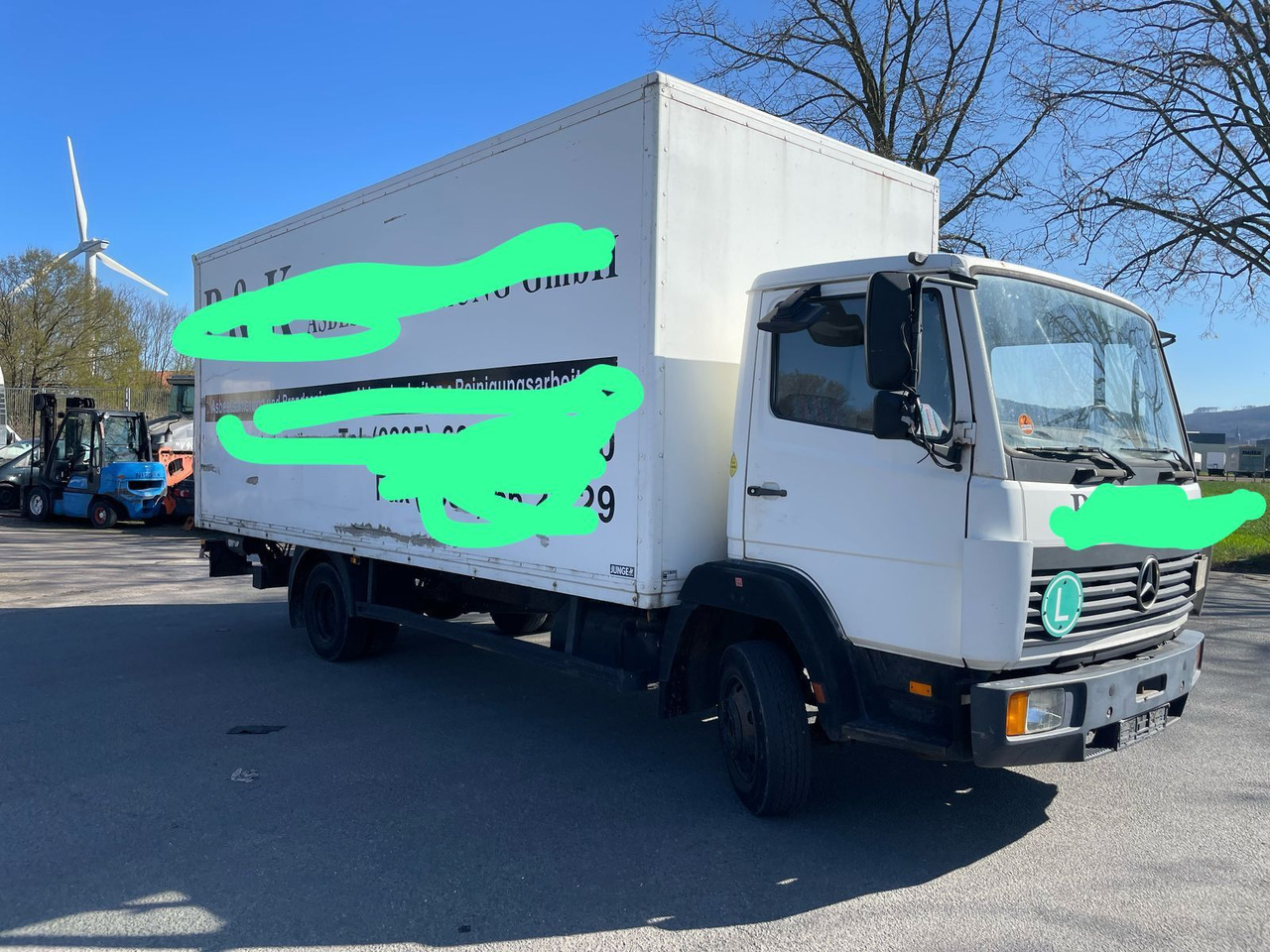 Mercedes-Benz 811 Koffer Blatt/Blatt Gefedert - Επαγγελματικό αυτοκίνητο κόφα: φωτογραφία 2 Mercedes-Benz 811 Koffer Blatt/Blatt Gefedert - Επαγγελματικό αυτοκίνητο κόφα: φωτογραφία 2
